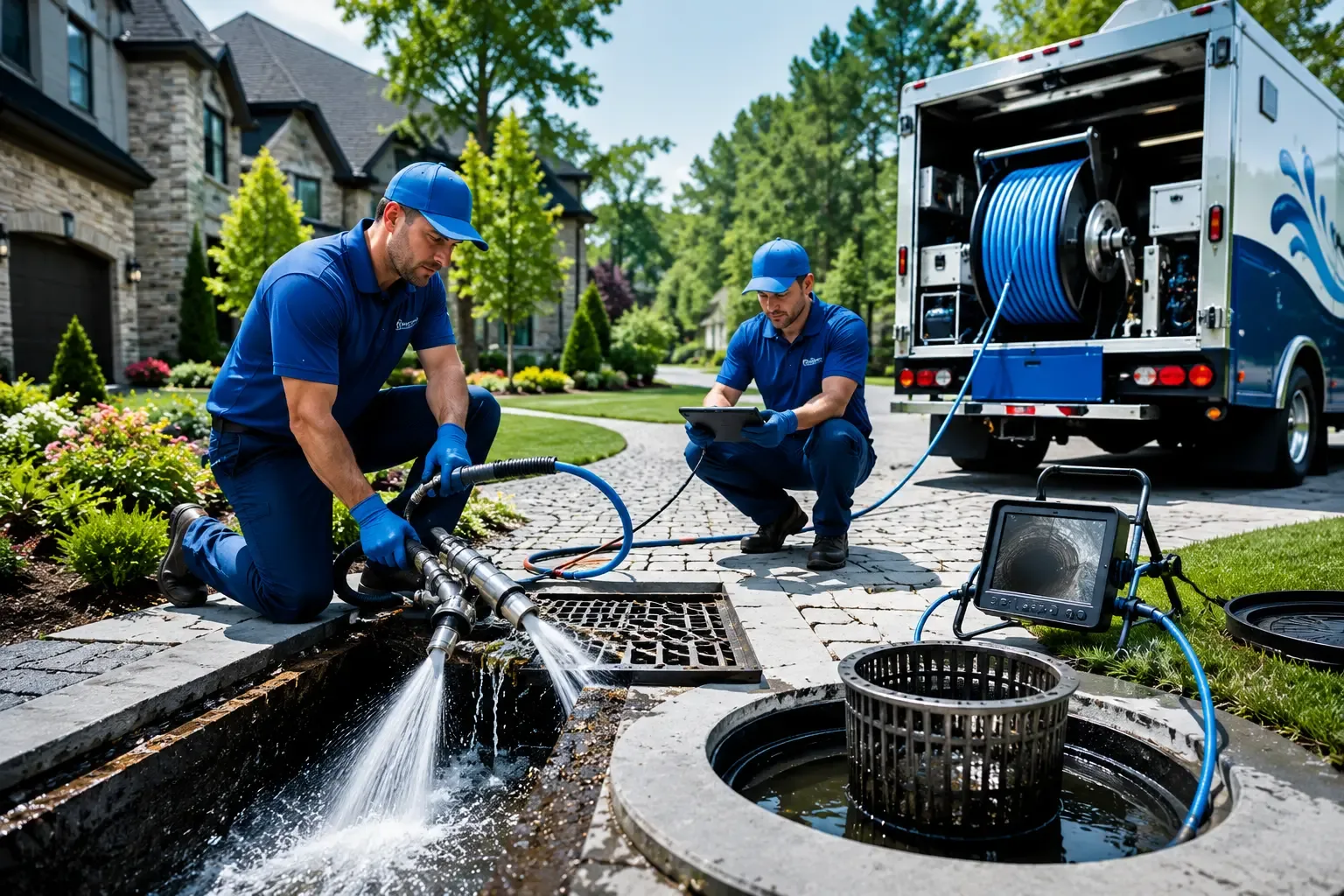 Local outdoor drain cleaning professionals in Kingsley, IA