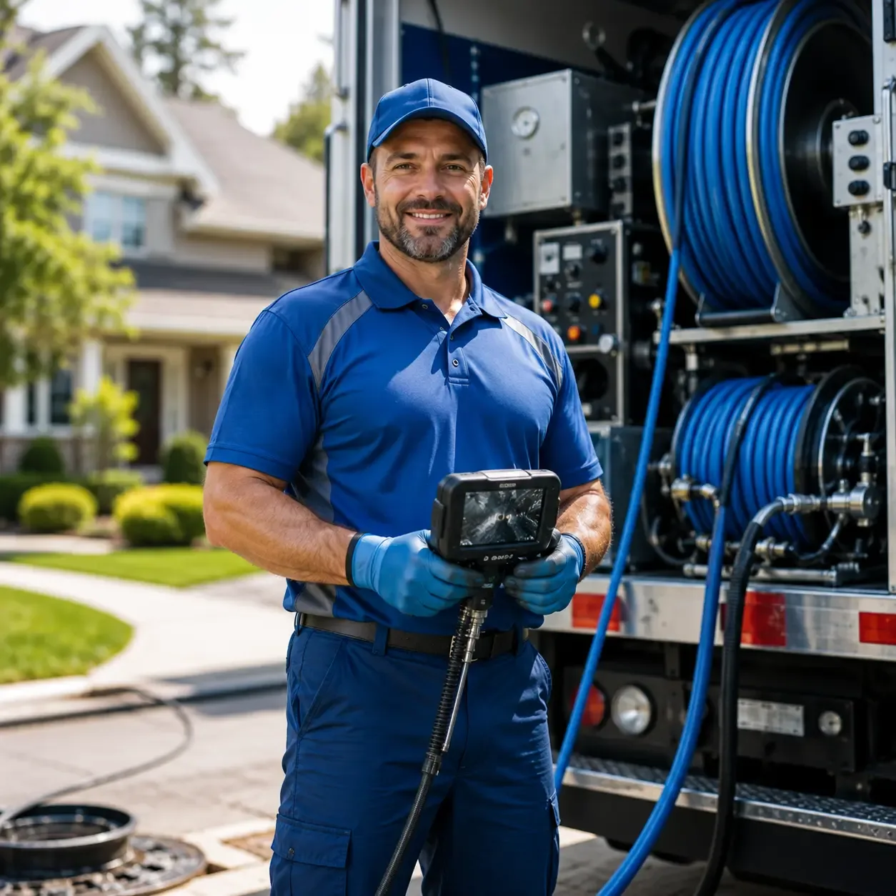 Local outdoor drain cleaning specialists in Kingsley, IA